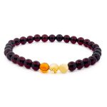 Amber Bracelet - Round Beads BRA014