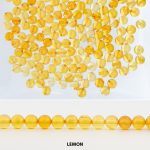 Amber Loose Beads - Round Ball Beads LB020 - Image 2