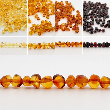 Amber Loose Beads - Baroque Beads LB004