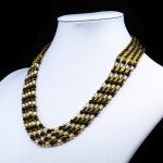 Amber Necklace - Multi-string Beads MUN027