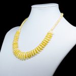 Amber Necklace - Mandarin Kolje Necklace MAN006