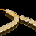 Islamic Muslim Tasbih Amber Prayer Beads - Round Beads IPB002 - Image 2