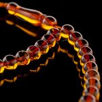 Islamic Muslim Tasbih Amber Prayer Beads - Round Beads IPB004 - Image 2