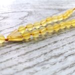 Christian Amber Rosaries - Matte Round Beads ROS002 - Image 4