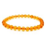 Amber Bracelet - Round Beads BRA010