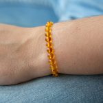 Amber Bracelet - Round Beads BRA010 - Image 4